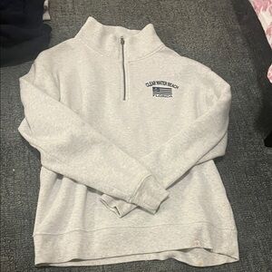 Gray Clearwater Beach Women's Sweater